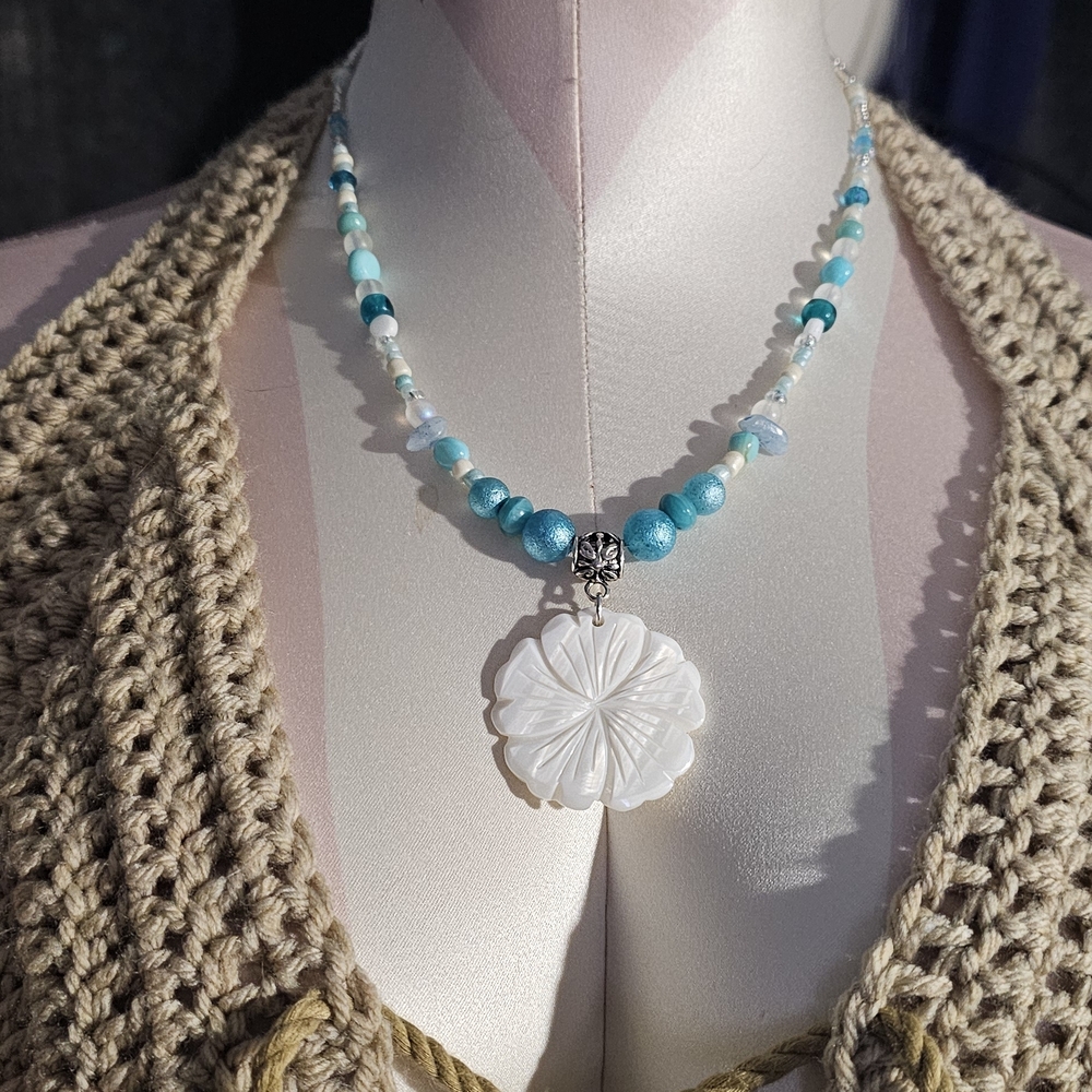 Beachy Blue Necklace